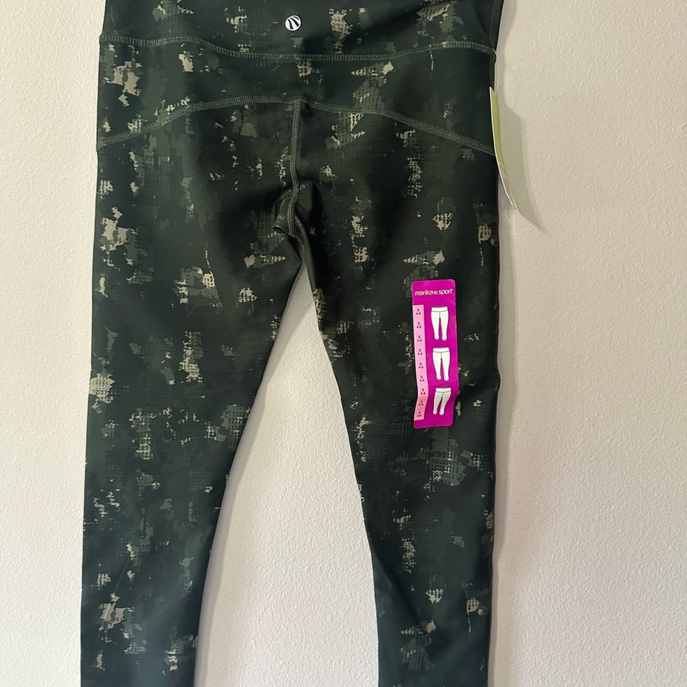 Marika Green Camouflage Leggings for Athleisure